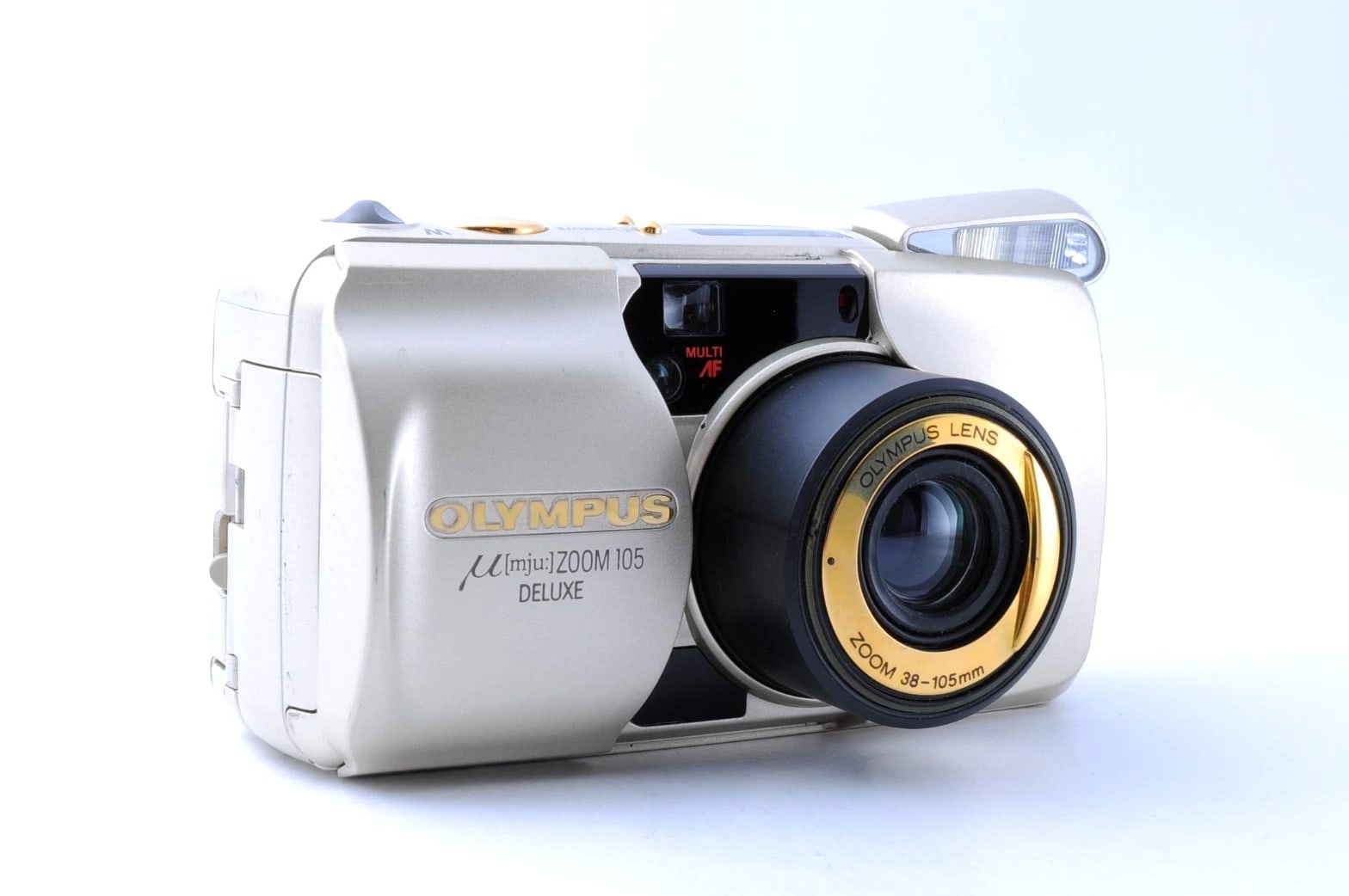 Olympus μ mju Zoom 105 Deluxe Point & Shoot Film Camera JAPAN [NEAR MINT]