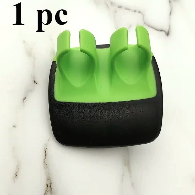Black and Green Kitchen Peeler with Sharp Blade and Grip