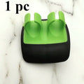 Black and Green Kitchen Peeler with Sharp Blade and Grip
