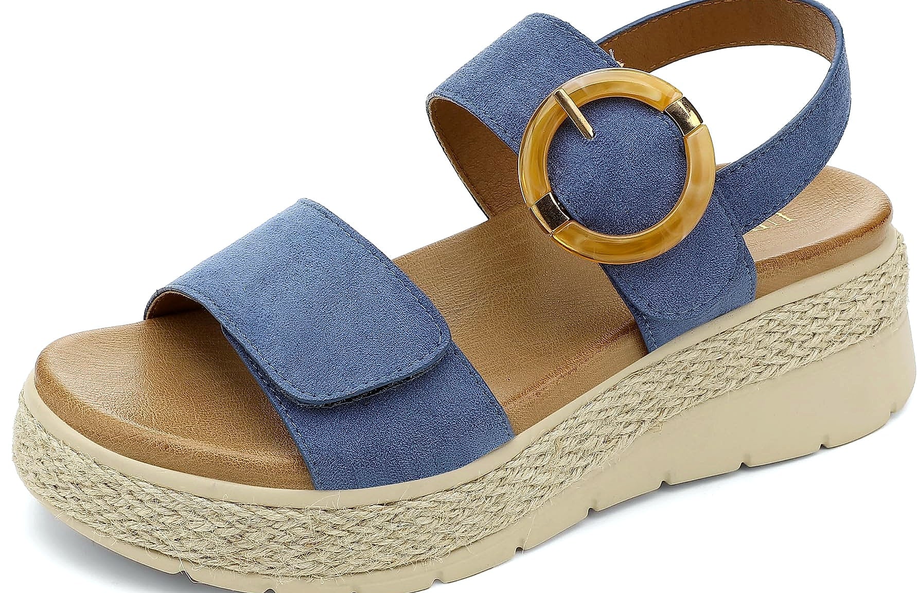 UBFEN Women's Espadrille Platform Sandals with Arch Support