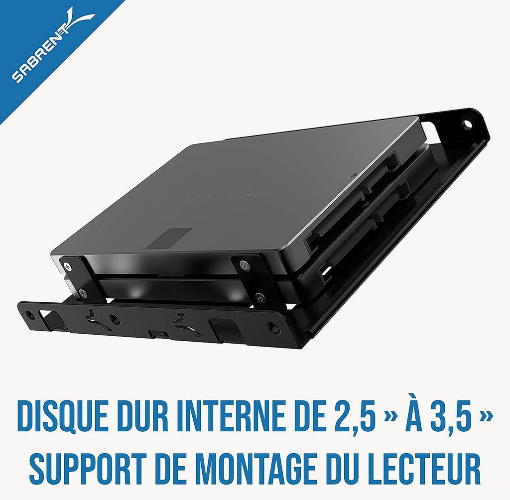 SABRENT BK-HDCC 3.5 to 2.5 Inch Hard Drive Mounting Kit