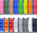 16 Color PLA Filament Bundle Multicolor, PLA 3D Printer Filament 1.75mm, Individual
