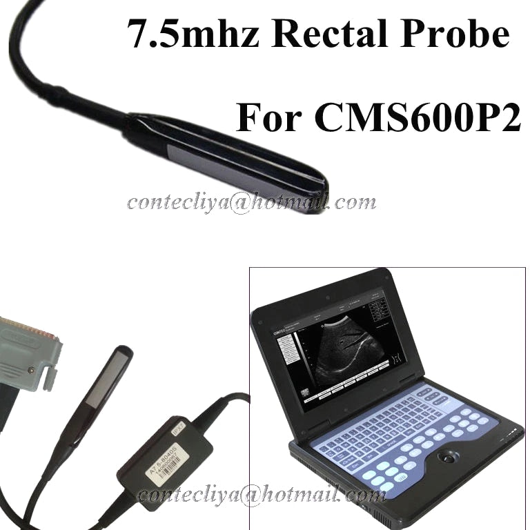 7.5 MHz Rectal Probe for CONTEC B-Ultrasound Scanner Machine CMS600P2