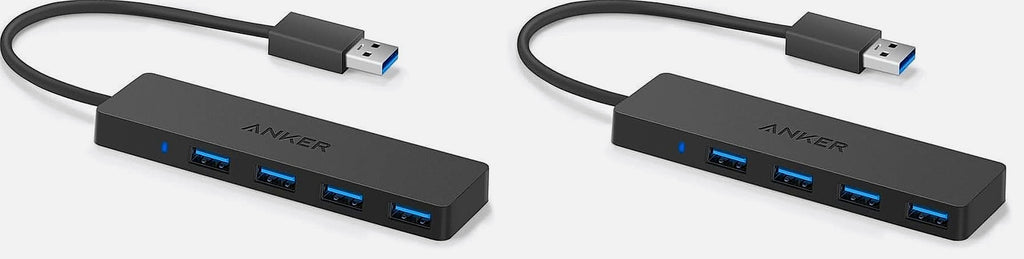 Anker 4-Port USB 3.0 Hub with 5Gbps Data Transfer Speed
