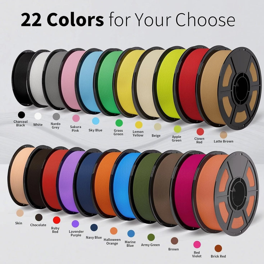 Matte PLA Filament 1.75mm Army Green PLA 30-300mm/s 3D Printer Filament 1kg 2...