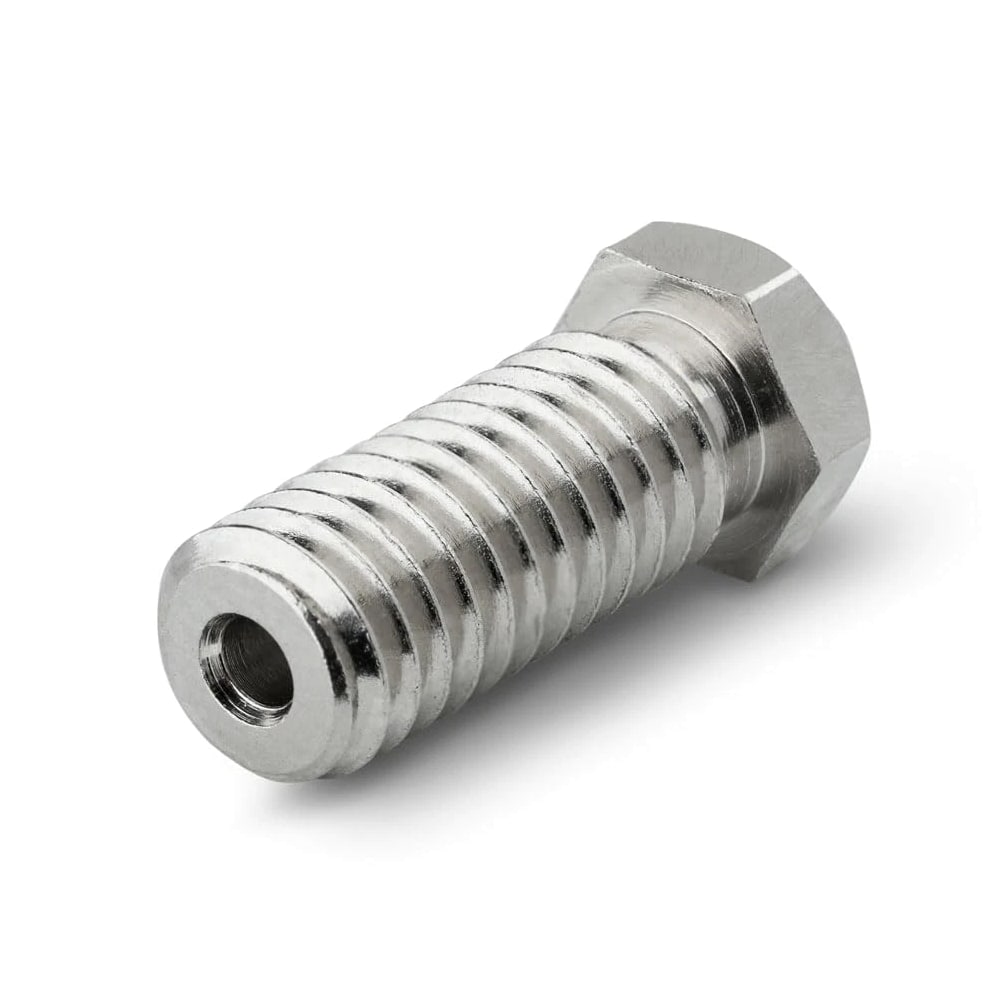 3D Printer Nozzle 0.4mm Ruby Hardened Abrasion-Resistant Copper - Compatible