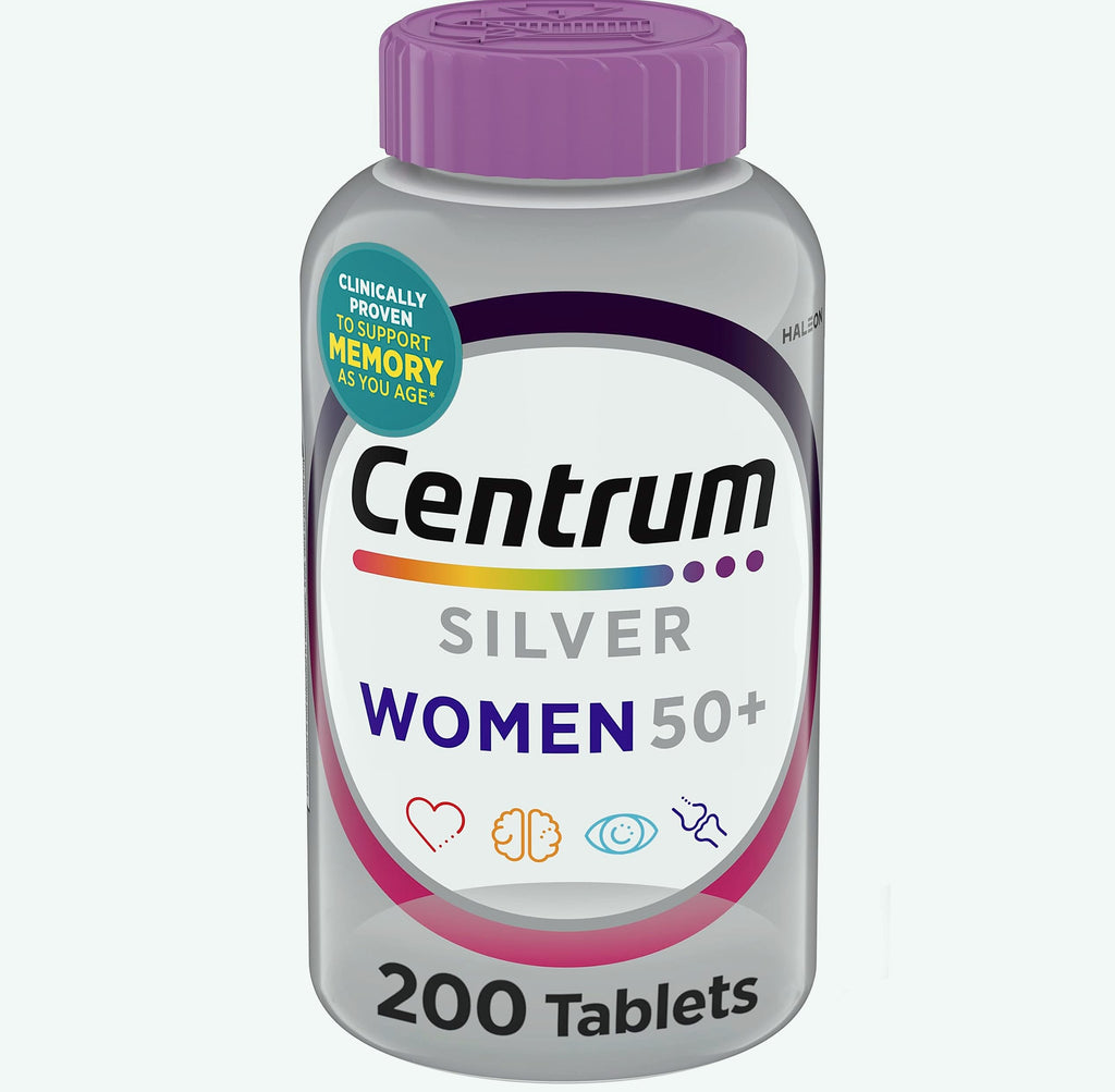 Centrum Silver Women's Multivitamin 50 Plus, 200 Count