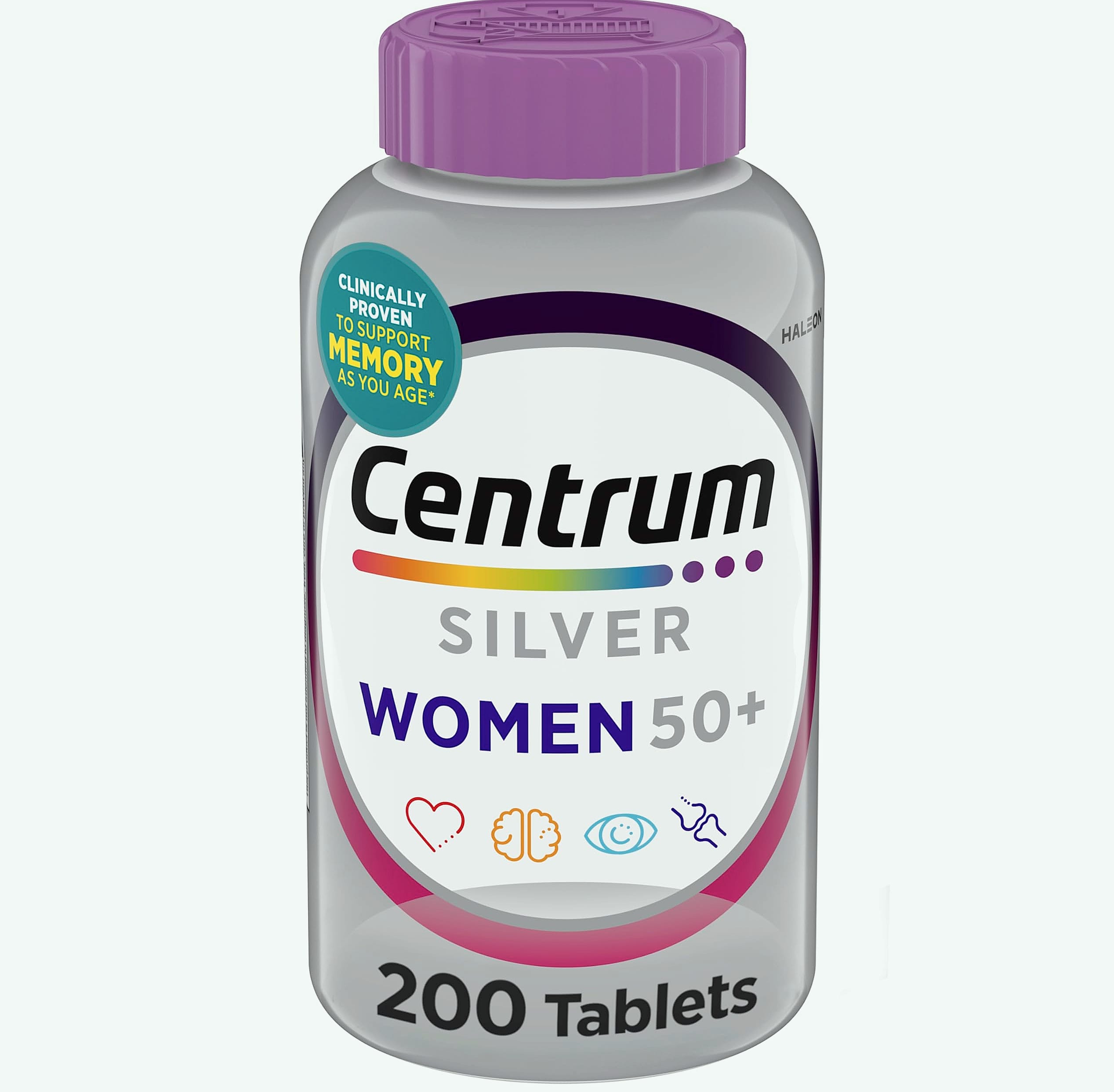 Centrum Silver Women's Multivitamin 50 Plus, 200 Count