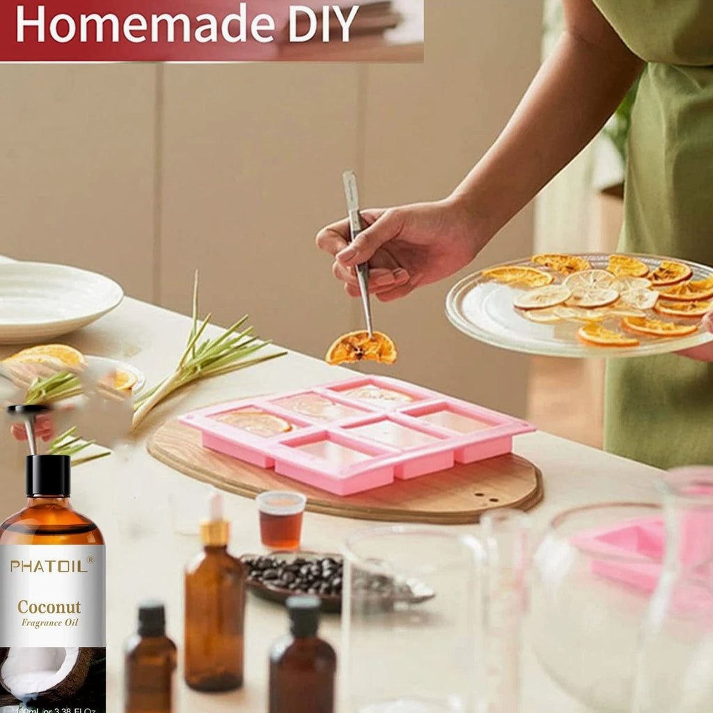 100ML Coconut Fragrance Oil for Soaps and Candles Making, Humidifiers, Diffusers