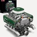 Mould King 10182 V8 Engine Building Blocks with Motor