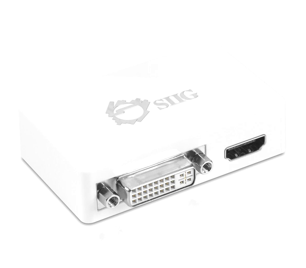 SIIG USB 3.0 to HDMI + DVI Simultaneous Dual Display Adapter For Mac and Windows