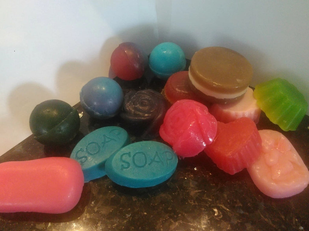 Organic Soap Making Kit - Choose Your Base & Mold, Fragrance Oils & Liquid Color