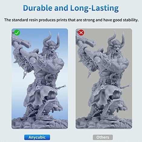 High Precision 3D Printer Resin 405nm SLA UV-Curing Fast Curing Fluidity 2kg