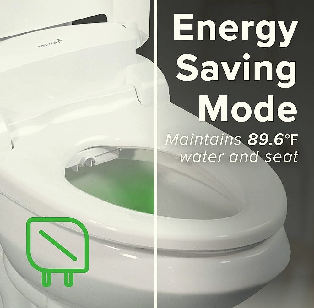SmartBidet SB-2000 Smart Bidet Toilet Seat with Heated Seat