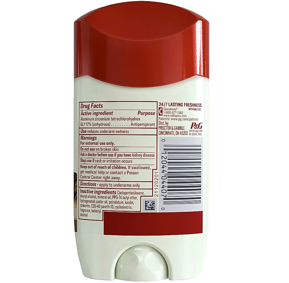 Old Spice Dry Feel Antiperspirant Deodorant, Oasis Vanilla