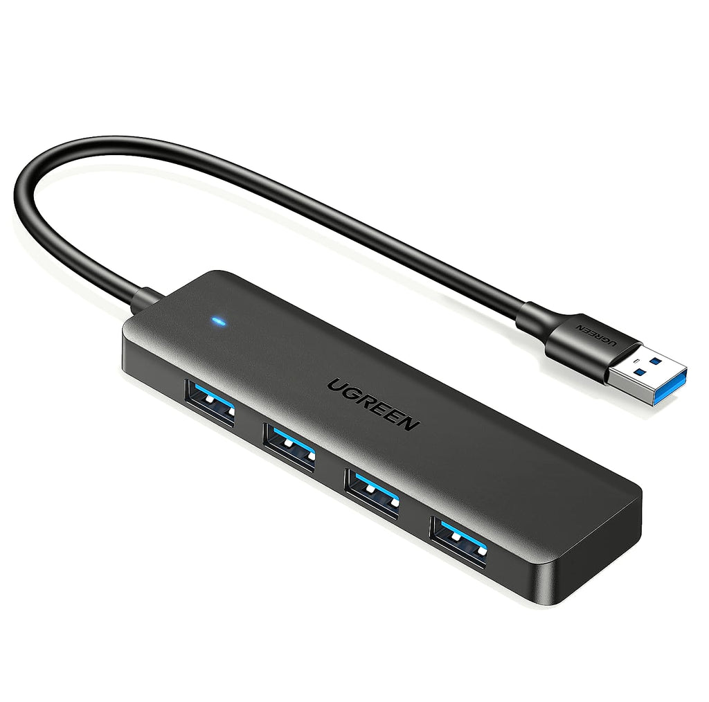 UGREEN USB 3.0 Hub 4 Port USB A Splitter Expansion 0.5FT