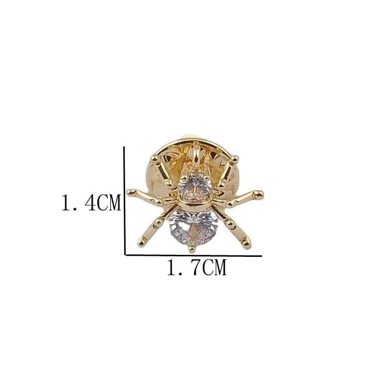 Fashionable Spider Brooch Cute Small Delicate Fashion Clothing Accessories