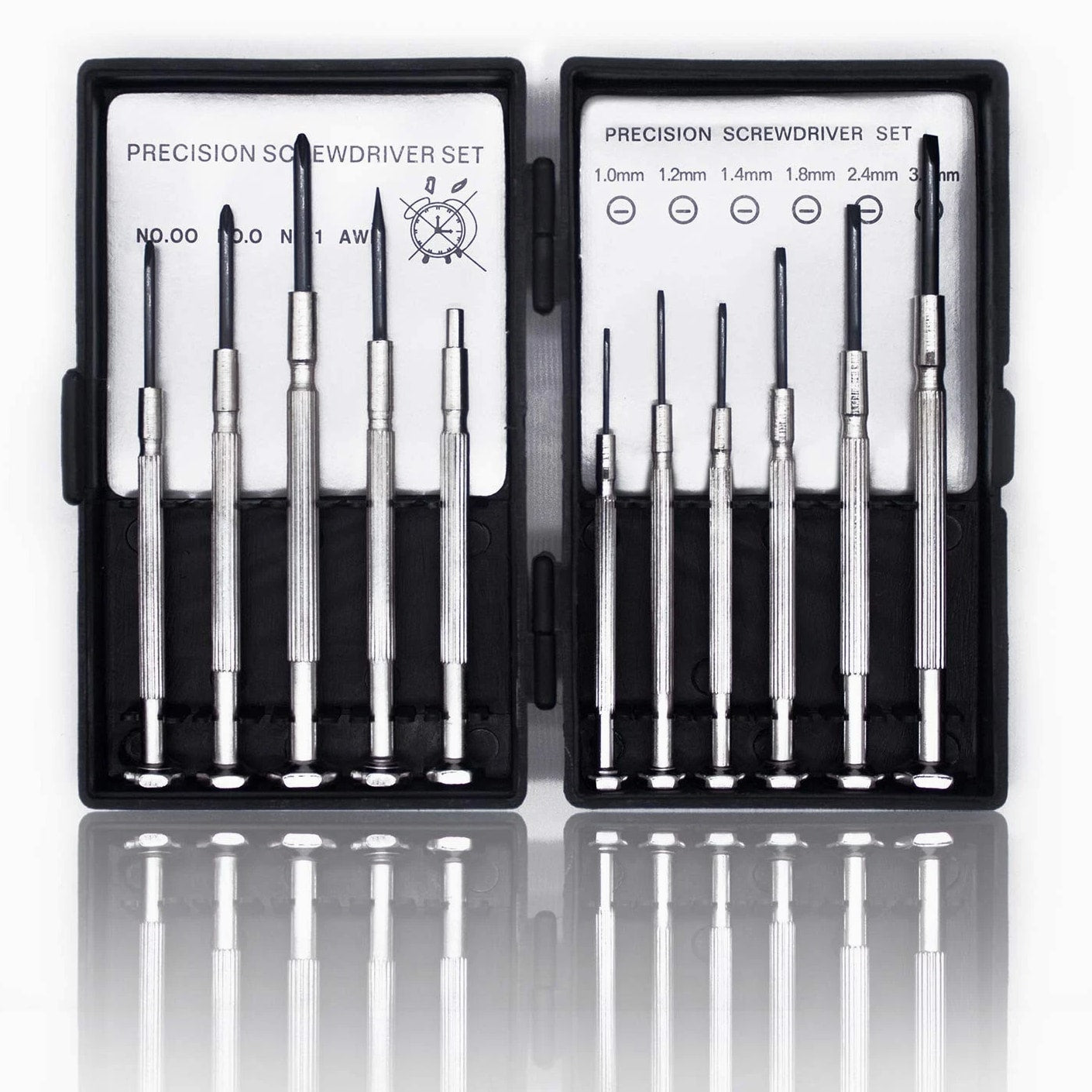 11pc Mini Precision Screwdriver Set for Electronics Watches Phone Repair Gadgets