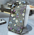 TUNEDEE Flower Phone Case iPhone 11 12 13 14 15 16 Shockproof