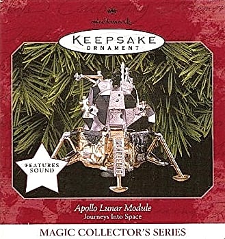 Hallmark QLX7543 Apollo Lunar Module Keepsake Ornament 1998