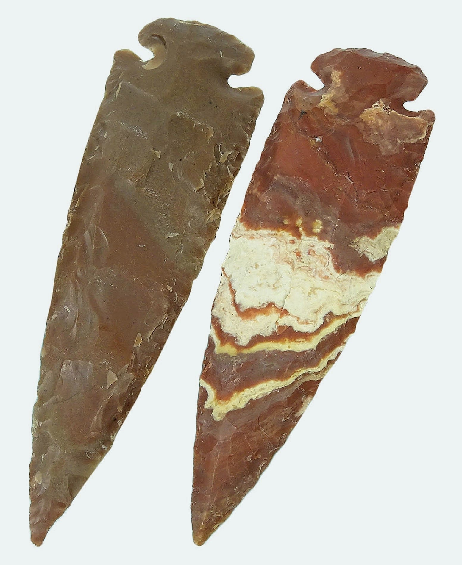 HARMONIZE Agate Arrowhead Set of 2 for Healing and Meditation