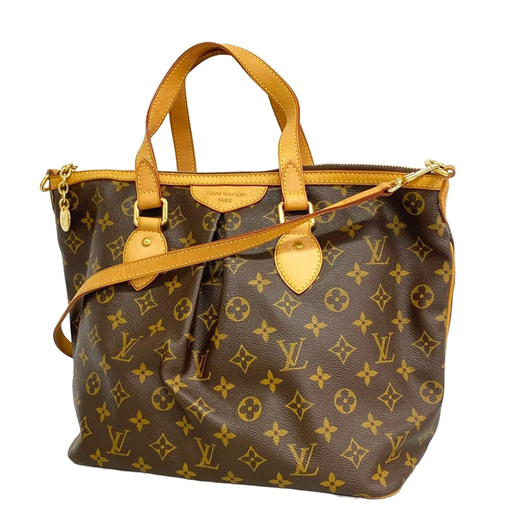Louis Vuitton Monogram Palermo PM Handbag M40145 Brown 2-way bag f... GZl1h9zh