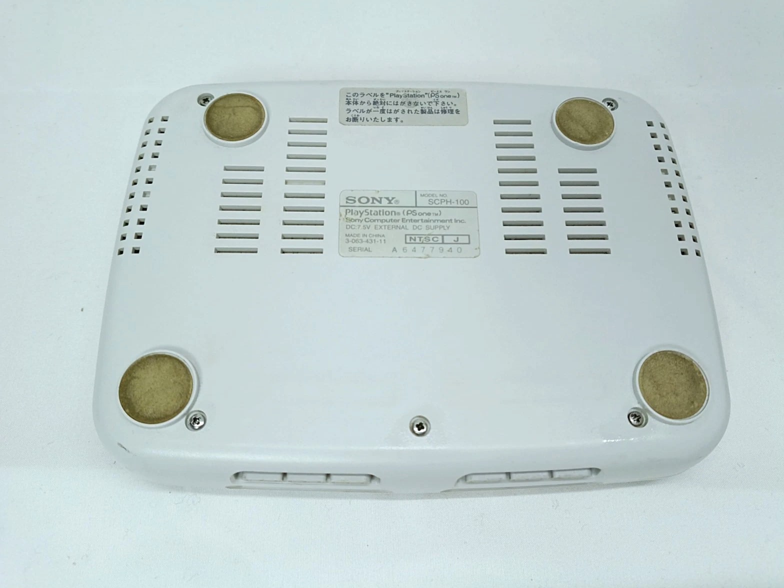 Sony PSOne SCPH-100 PS1 Console  controller PS ONE NTSC-J Japan Tested
