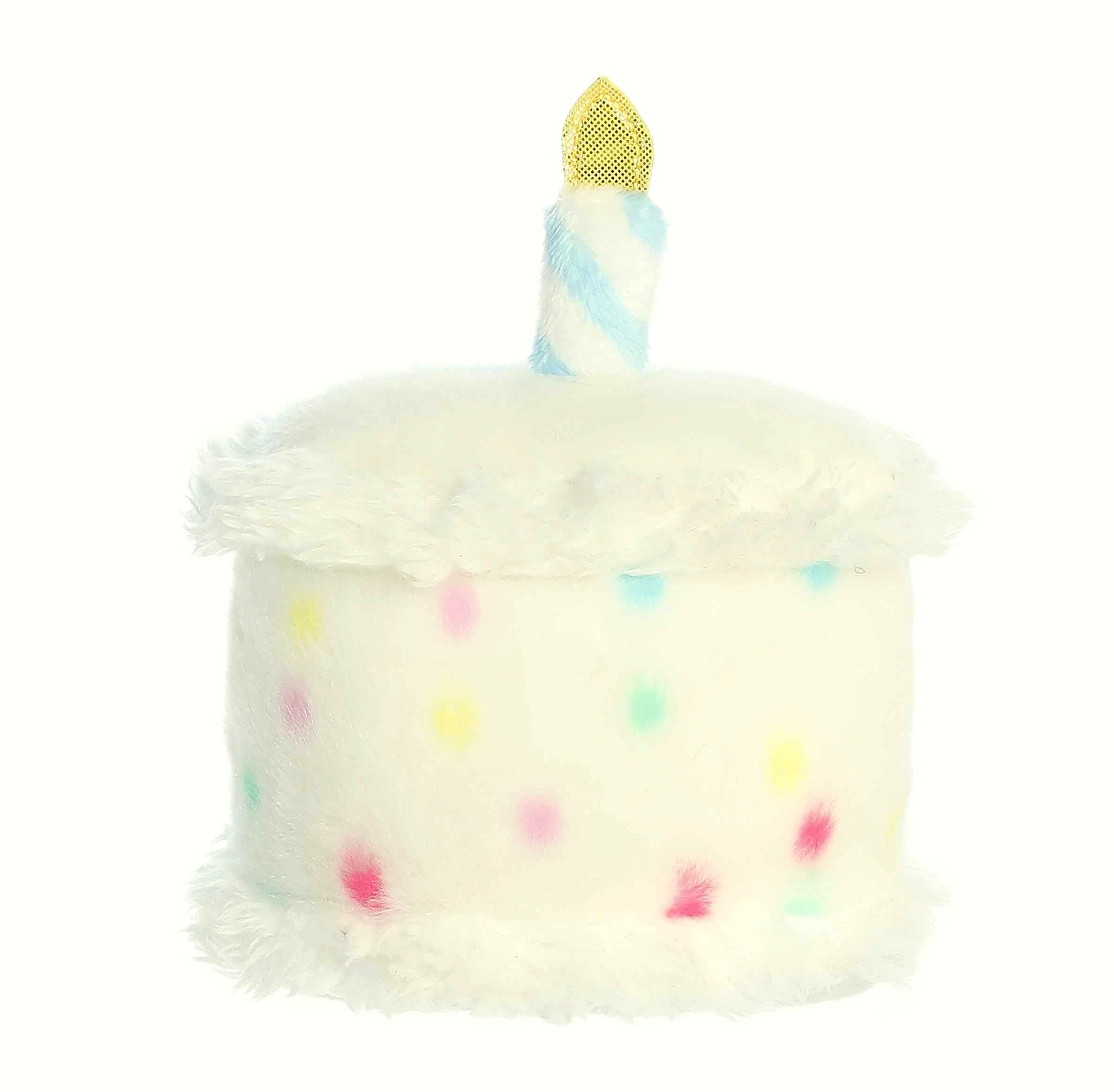 Aurora Palm Pals Happy B'Day Cake Stuffed Animal 5.5 inch