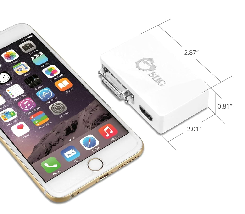 SIIG USB 3.0 to HDMI + DVI Simultaneous Dual Display Adapter For Mac and Windows