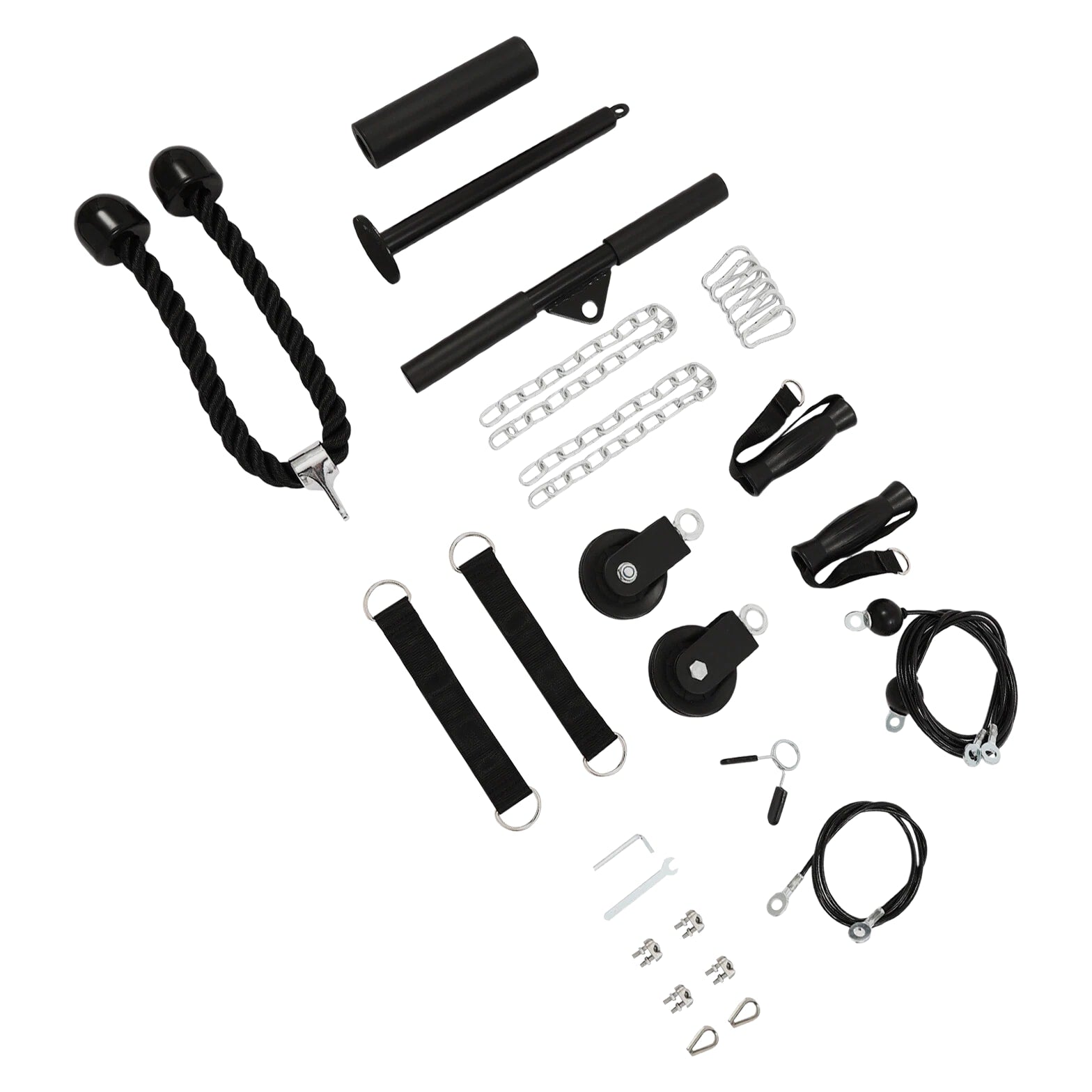 Cable Weight Pulley System, Home Gym Equipment, Fitness Pulley Cable System