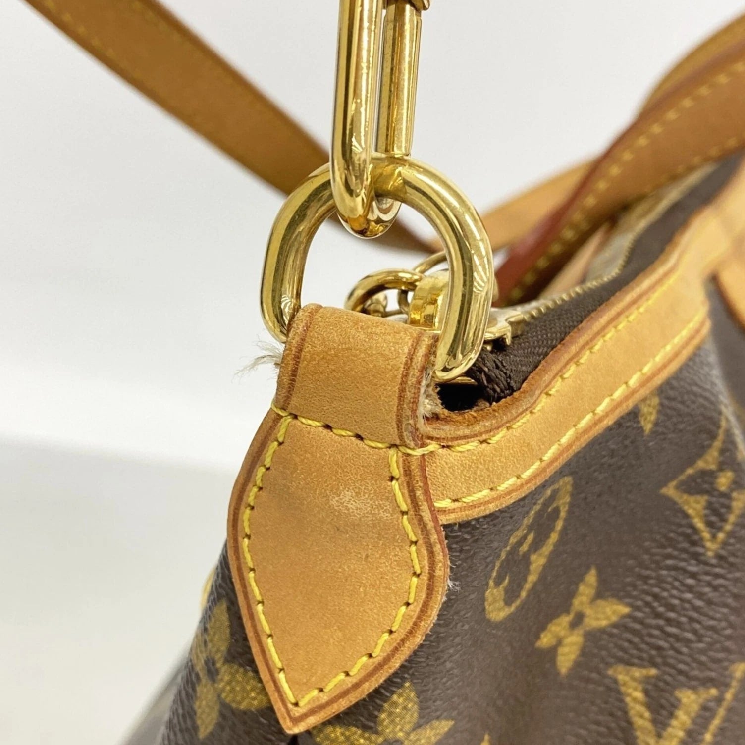 Louis Vuitton Monogram Palermo PM Handbag M40145 Brown 2-way bag f... GZl1h9zh