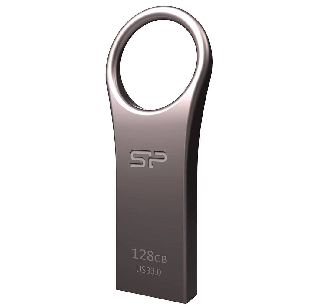 Silicon Power 128 GB USB 3.1 / USB 3.0 Flash Drive, Zinc Alloy Body, Waterproof, Dustproof, Shockproof, PS4 Compatible