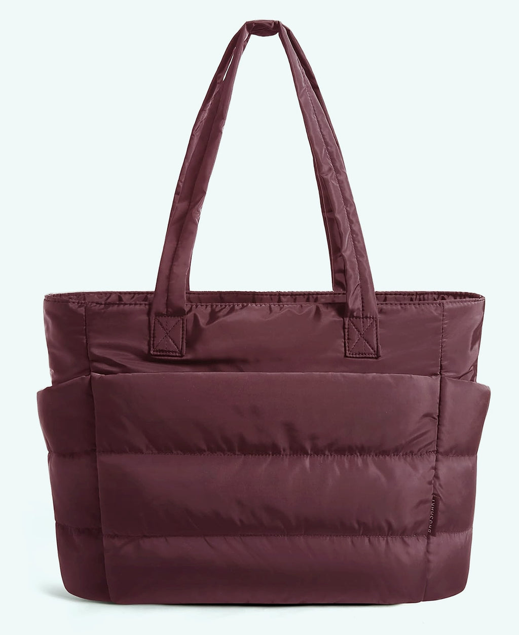 BAGSMART Tote Bag for Women, Lightweight Quilted Shoulder Bag