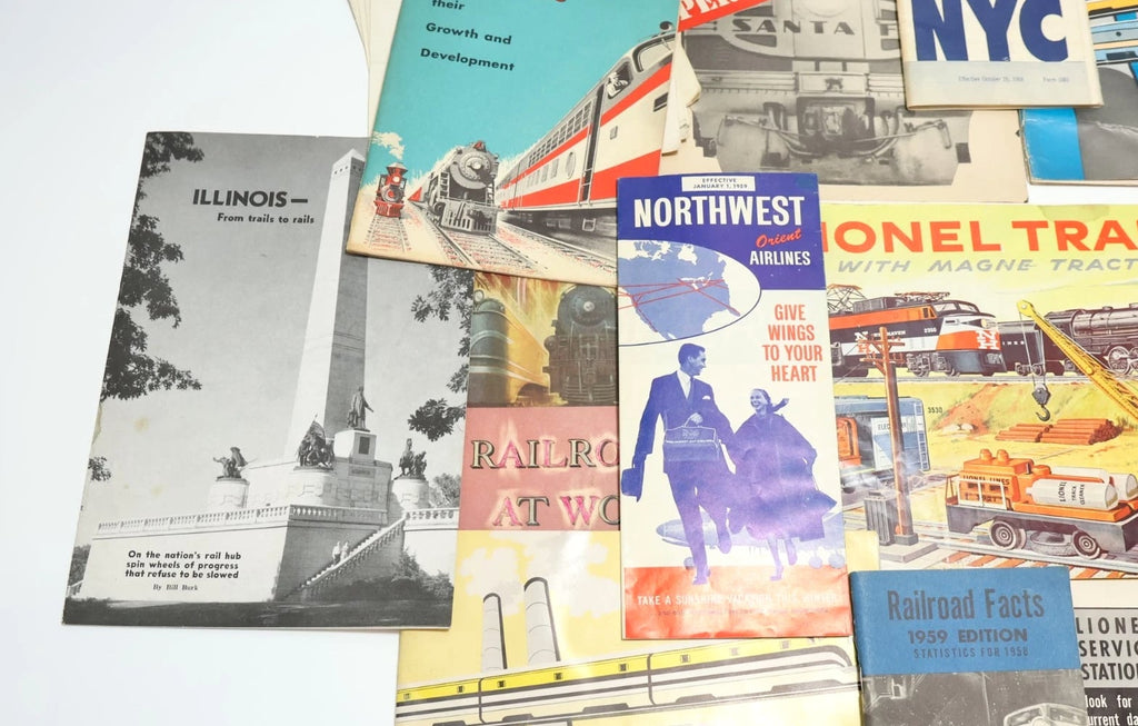 HUGE Lot of Misc. Manuals and Catalogs - Trains and Model Trains