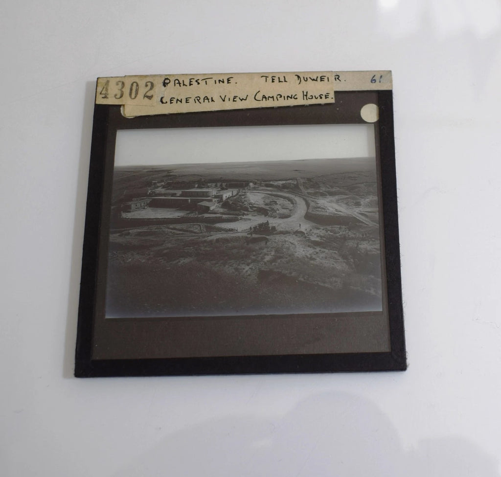 Photo TEL LACHISH EXCAVATION NO17 C1938 Vintage Magic Lantern Slide ISRAEL