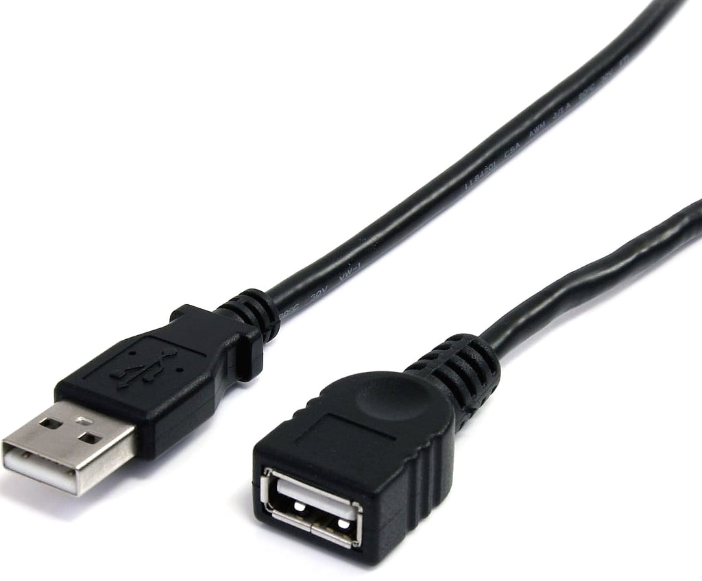 StarTech.com USBEXTAA3BK USB 2.0 Extension Cable 3 ft