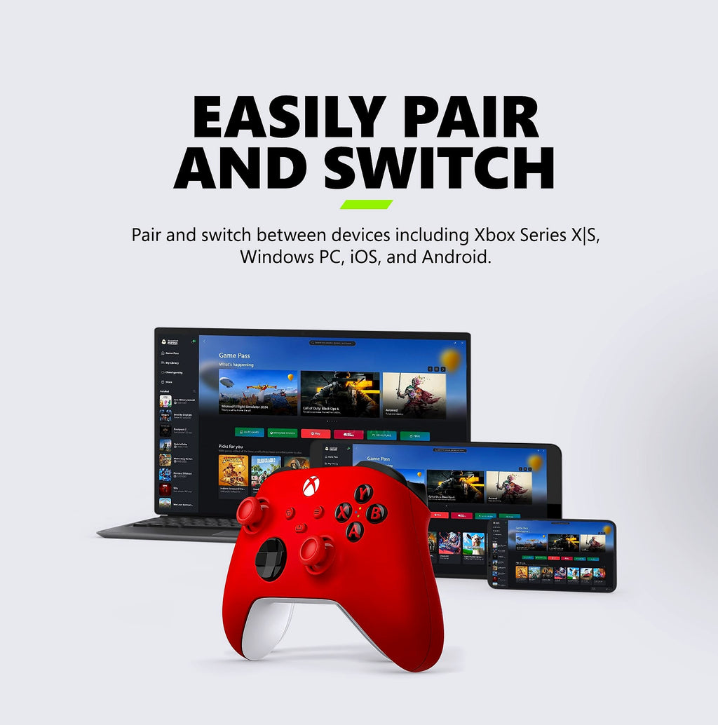 Xbox Wireless Controller Pulse Red for Console PC Android