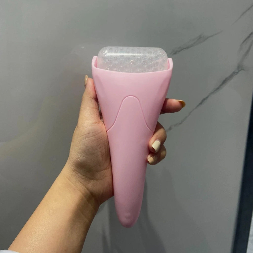Facial Ice Roller - Skin Care Tool for Pore Minimizing & Skin Brightening