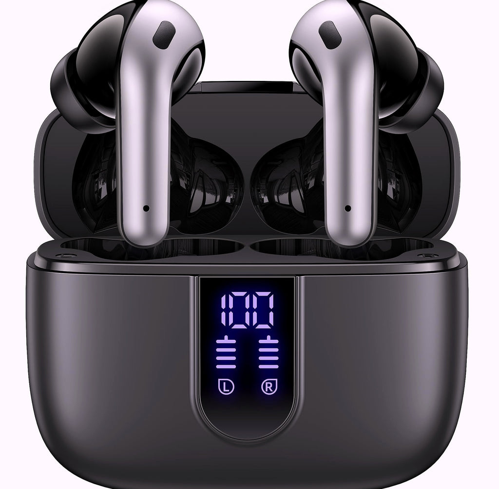 TAGRY Bluetooth Earbuds 60H Playback Wireless Charging IPX5