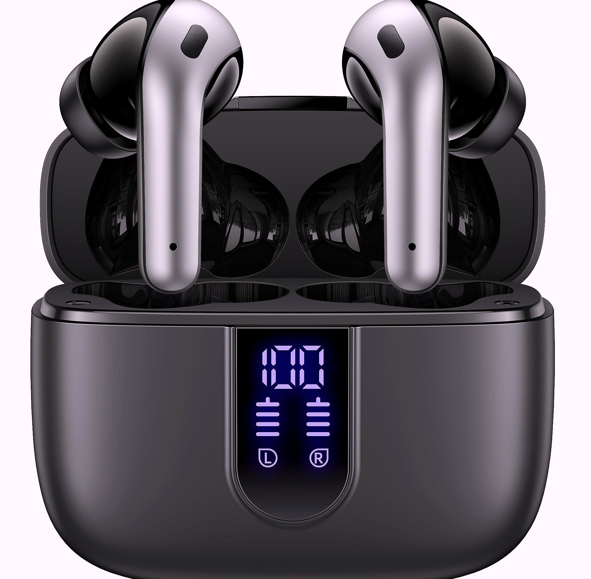 TAGRY Bluetooth Earbuds 60H Playback Wireless Charging IPX5