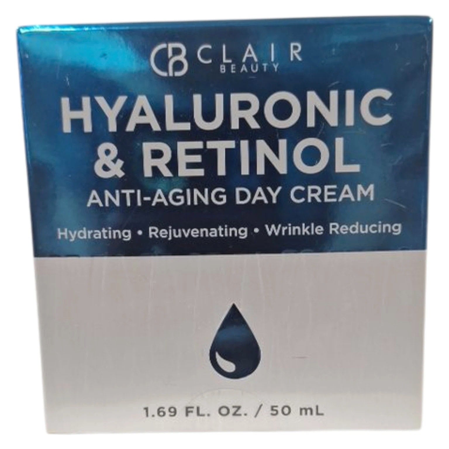 Retinol Hyaluronic Anti-Aging Day Cream Wrinkle Reducing Hydrating 50mL