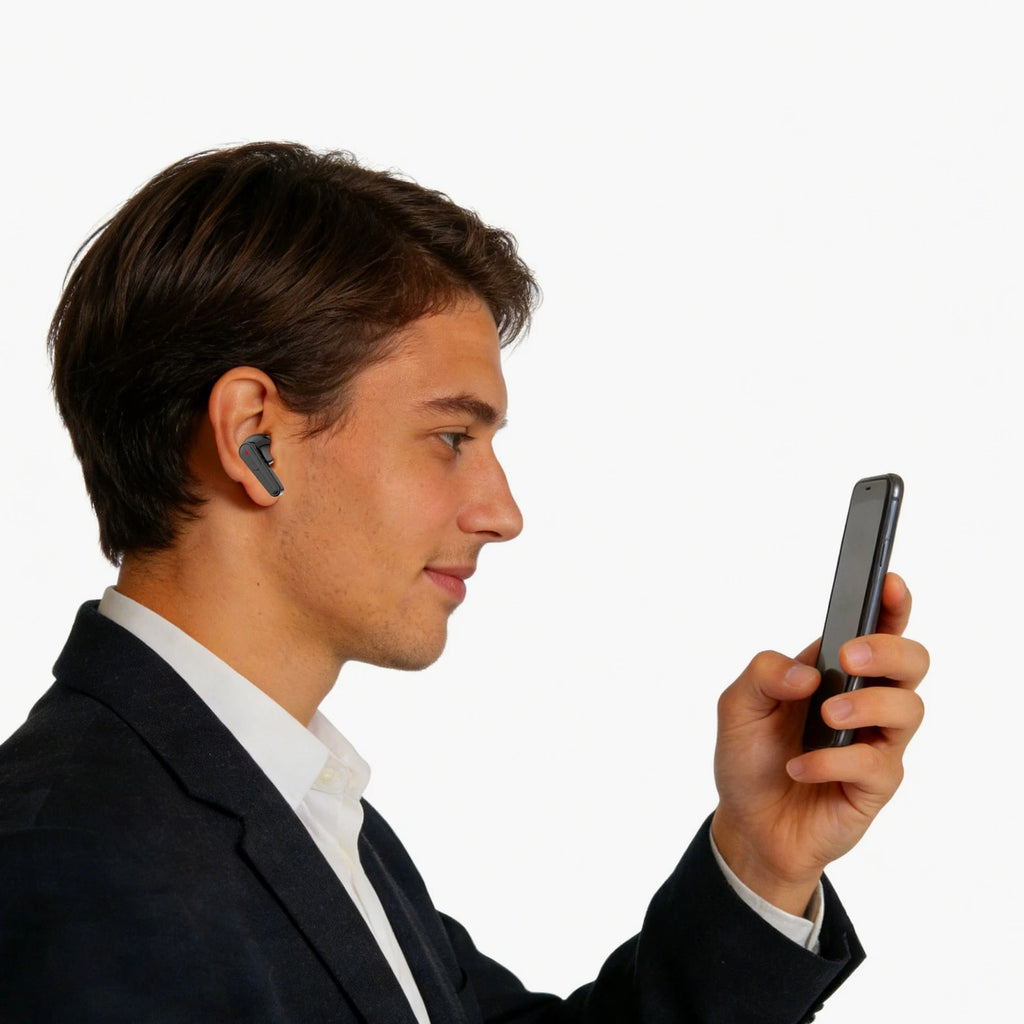 Real-Time AI Translation Earbuds with 164 Languages for Travel Business Learning