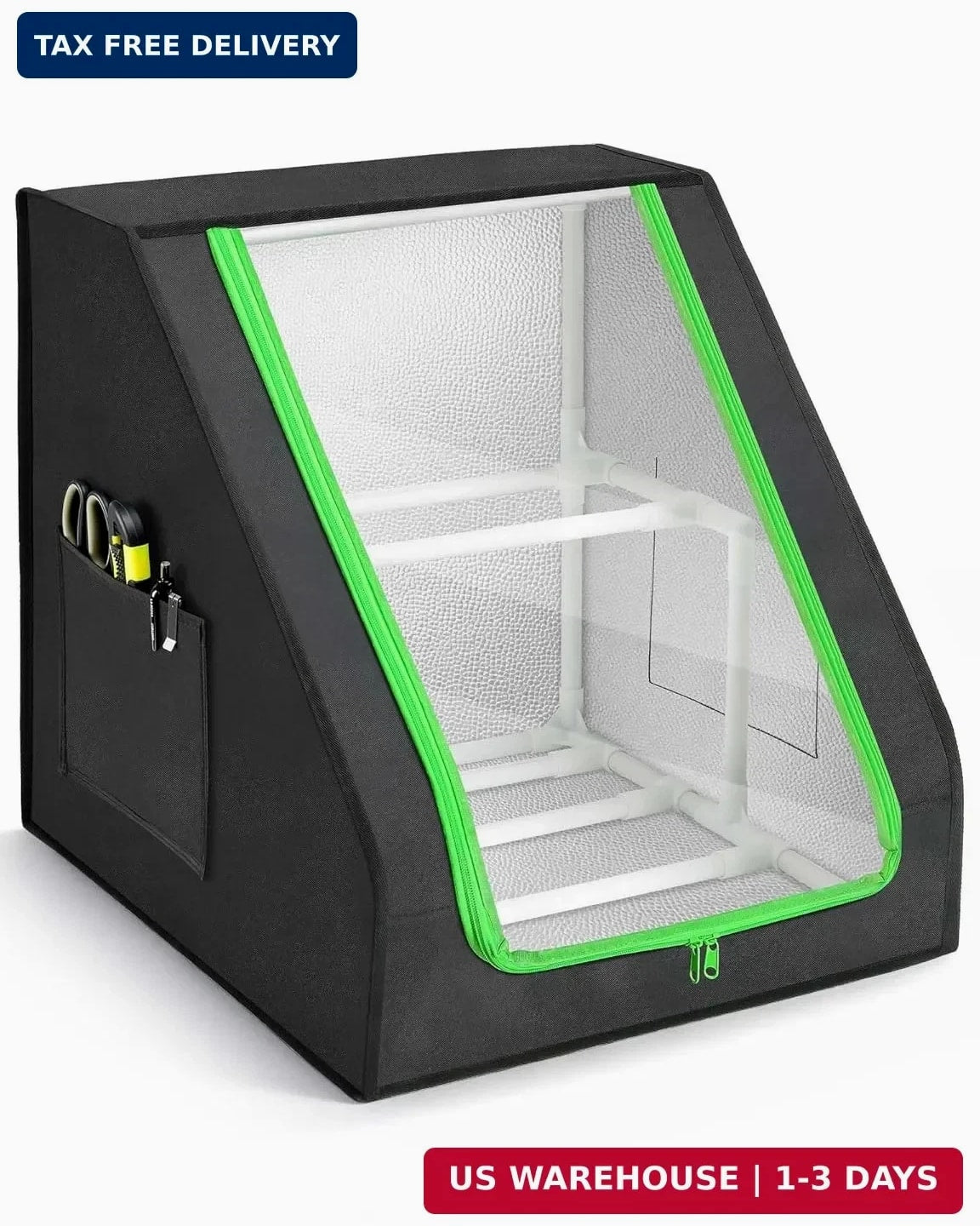 3D Printer Filament Storage Box – Holds up to 21 Spools, 2-Tier Filament Rack an