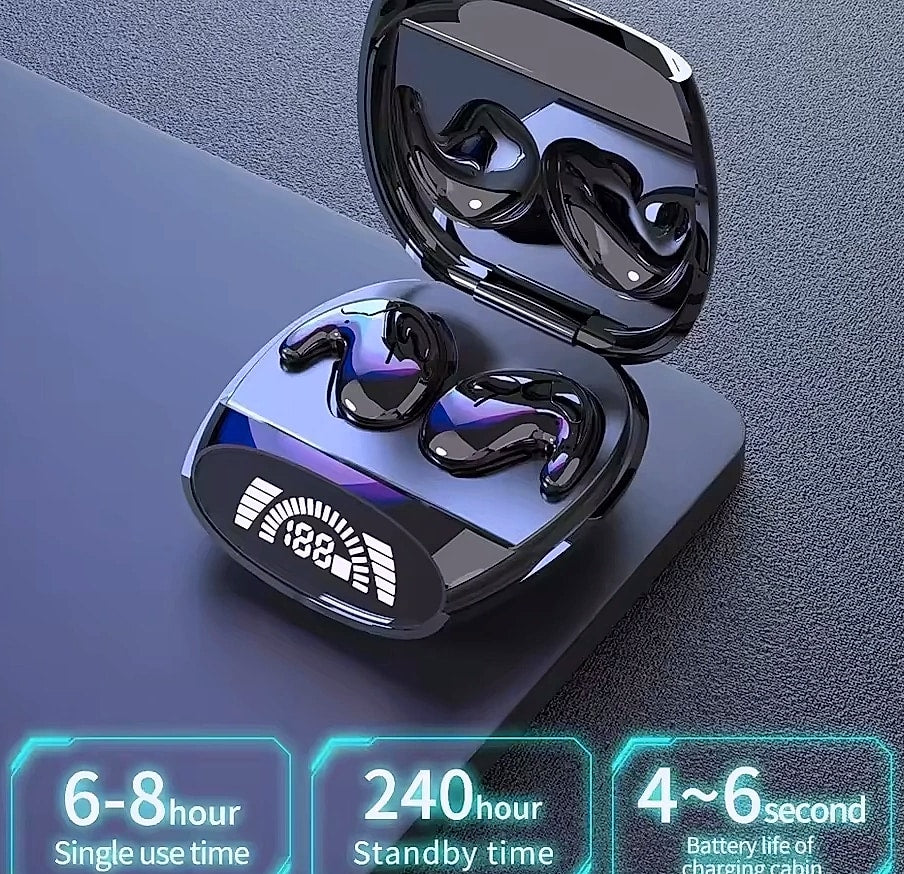 AyeBeau Wireless Bluetooth 5.3 Earbuds Noise Cancelling TWS