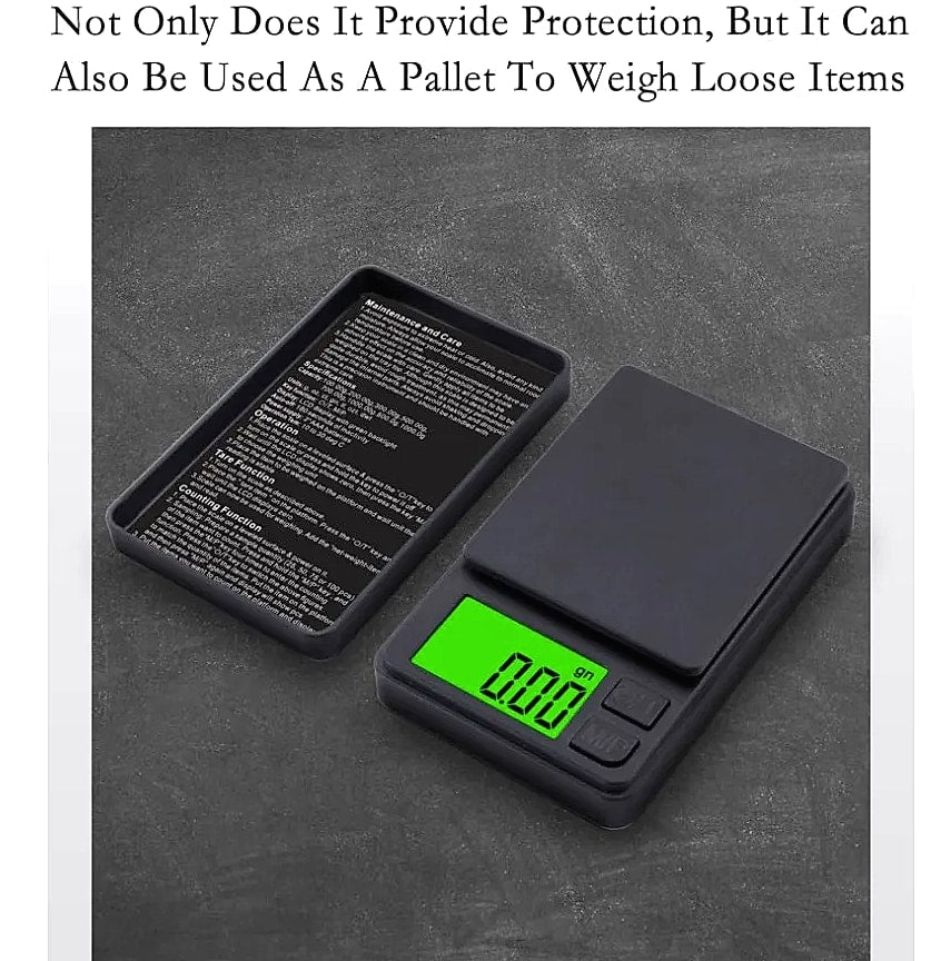 Digital Pocket Scale 1000g x 0.01g with Backlit LCD