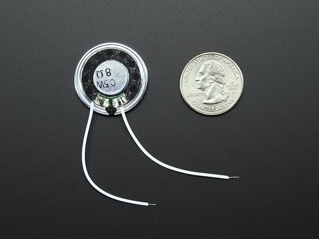 Adafruit ADA1890 Mini Metal Speaker 8 ohm 0.5W