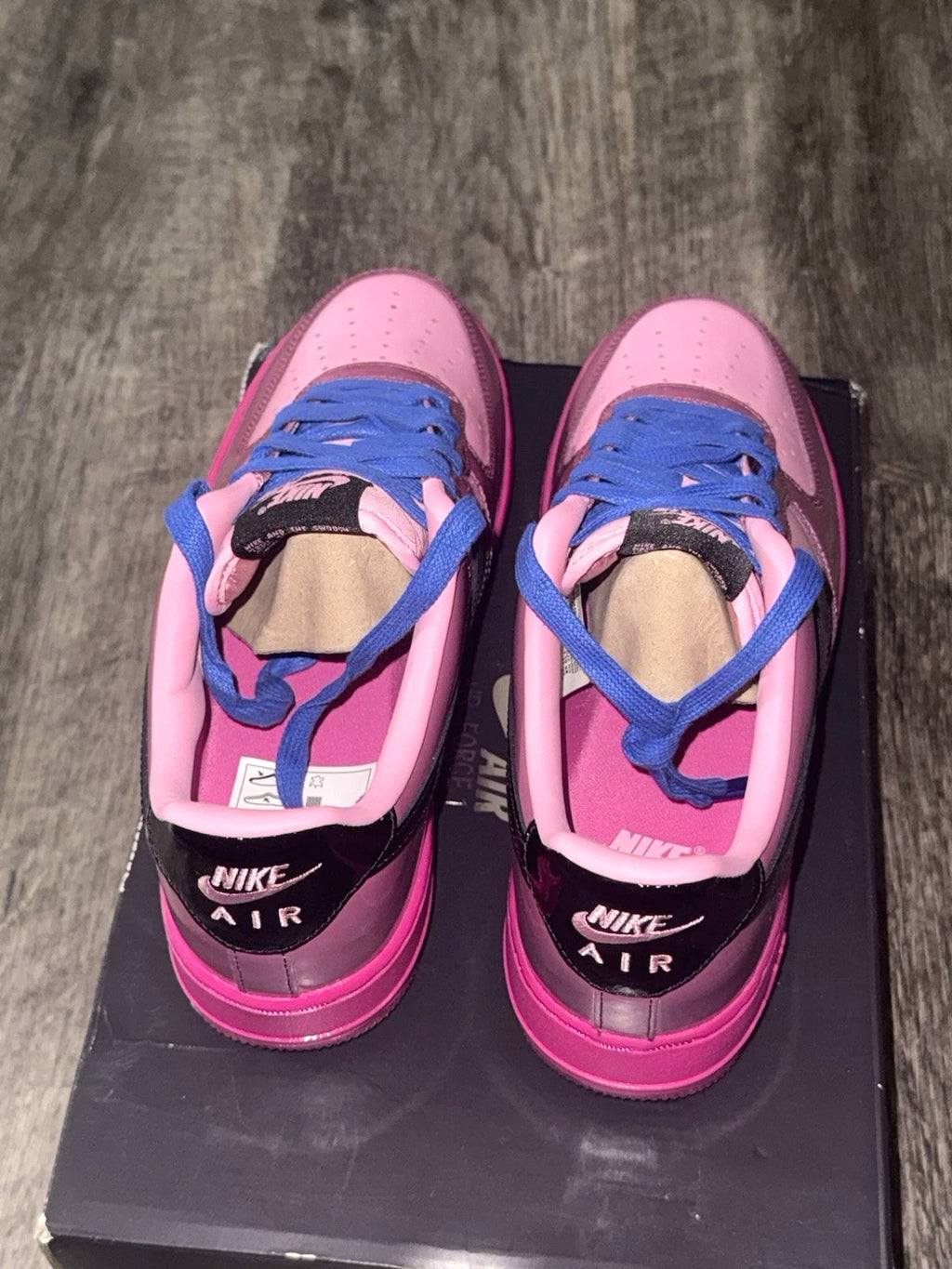 Size 9 - Nike Air Force 1 Low Pink Cooler Patent