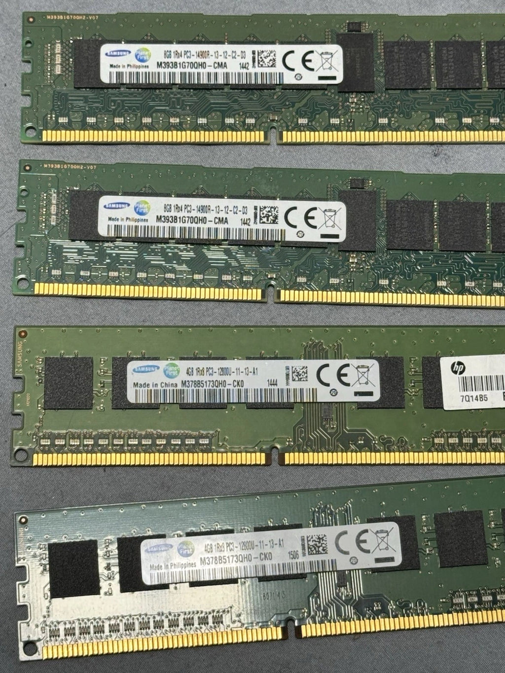 DDR3 RAM Lot 15 Sticks Mixed 4GB 8GB Samsung Kingston Hynix Tested free ship
