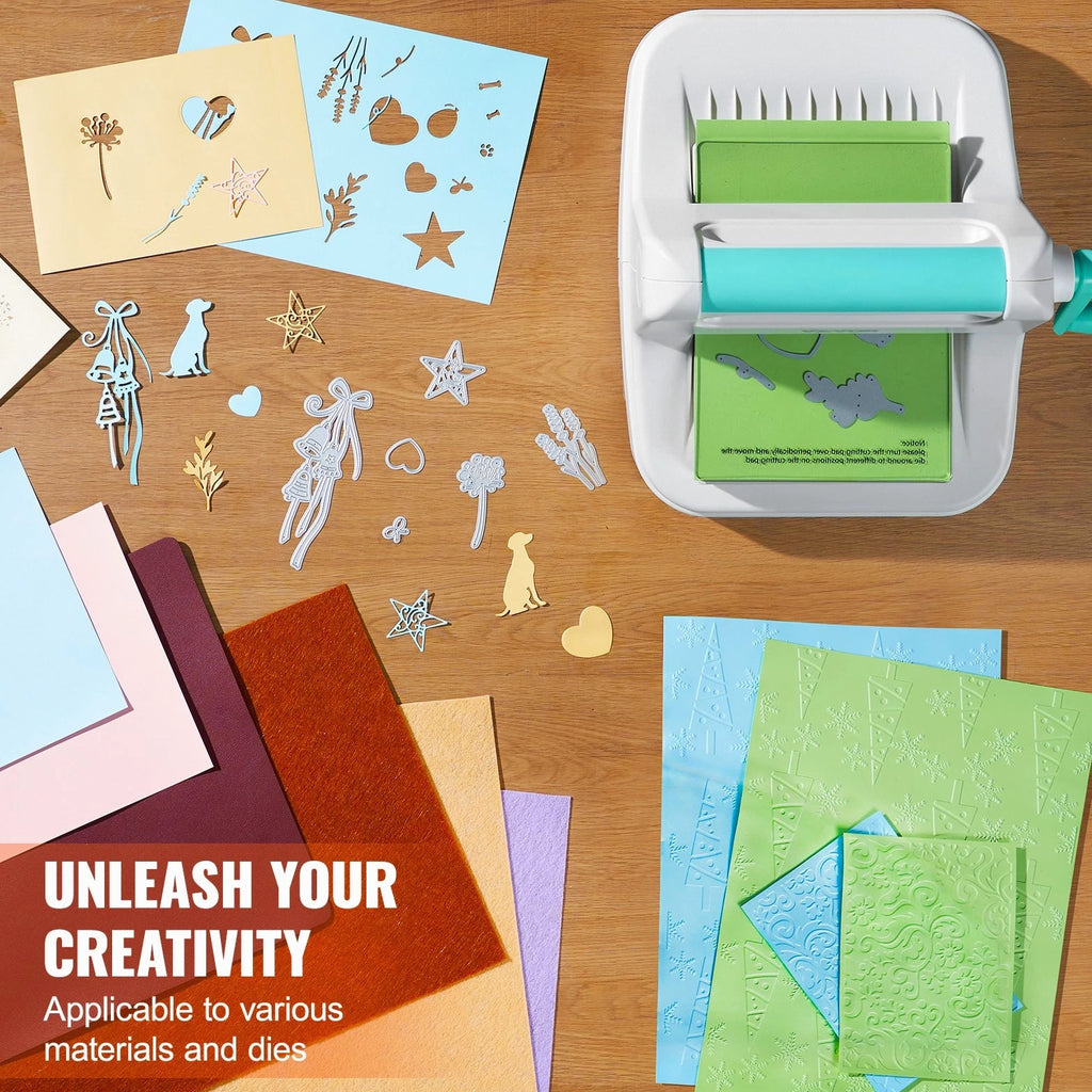Manual Die Cutting Embossing Machine 6" Opening For Art Craft Scrapbooking