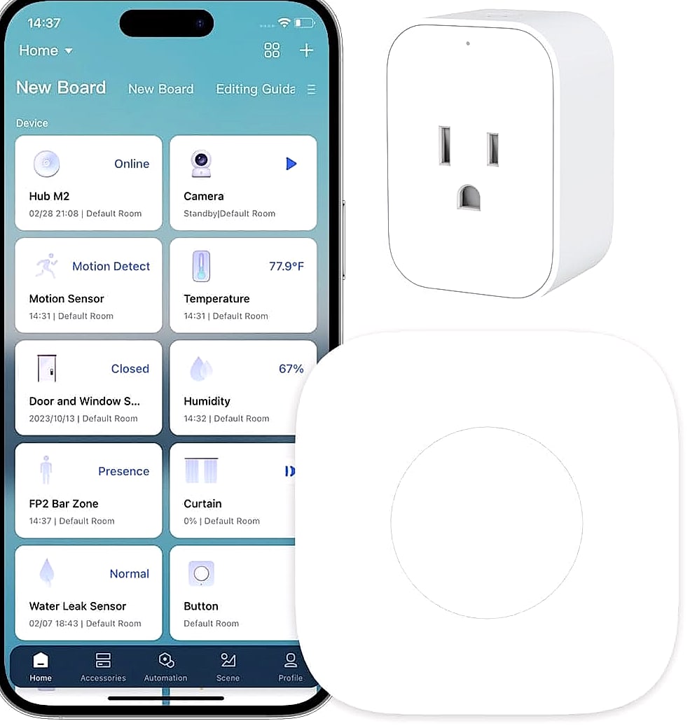 Aqara Wireless Mini Switch and Smart Plug with Energy Monitoring